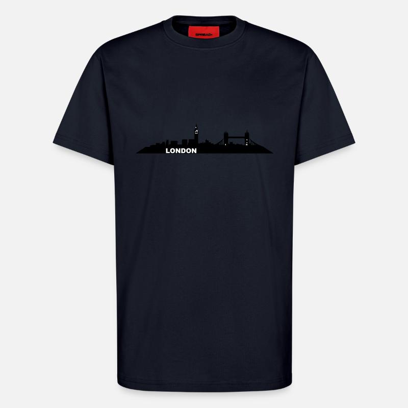 london3 - T-Shirt - made by SPREAD - DARK NAVY