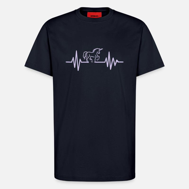 Einhorn - T-Shirt - made by SPREAD - DARK NAVY