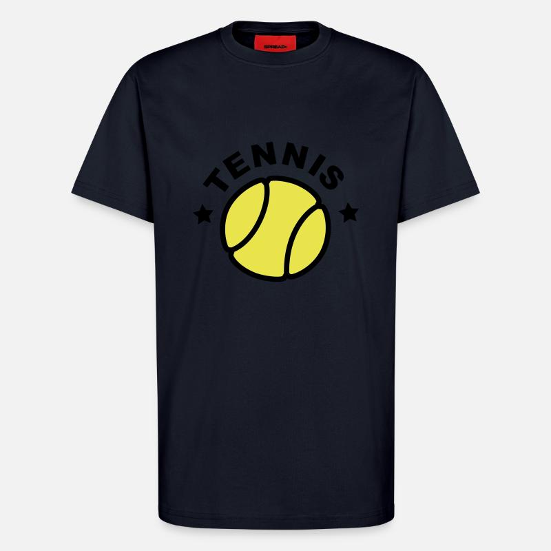tennis - T-Shirt - made by SPREAD - DARK NAVY