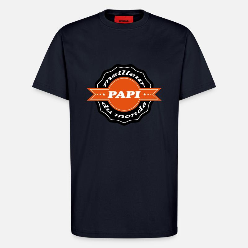 Beste PAPI - T-Shirt - made by SPREAD - DARK NAVY