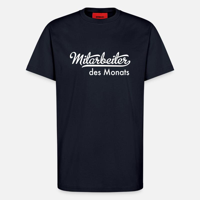 Mitarbeiter des Monats - T-Shirt - made by SPREAD - DARK NAVY