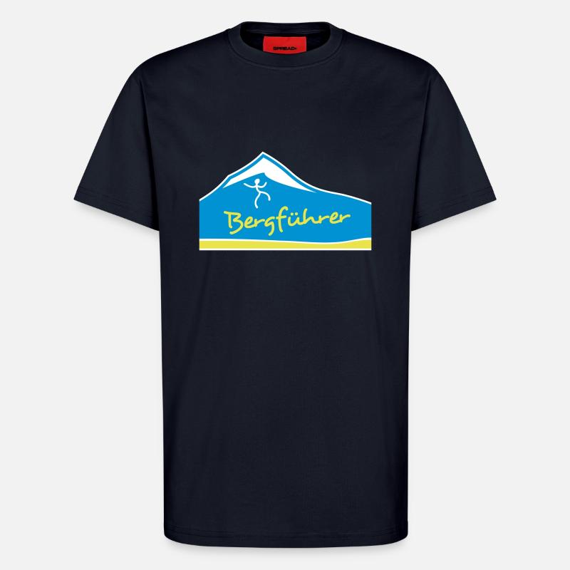 bergführer - T-Shirt - made by SPREAD - DARK NAVY