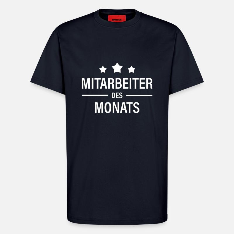 Mitarbeiter des Monats - T-Shirt - made by SPREAD - DARK NAVY