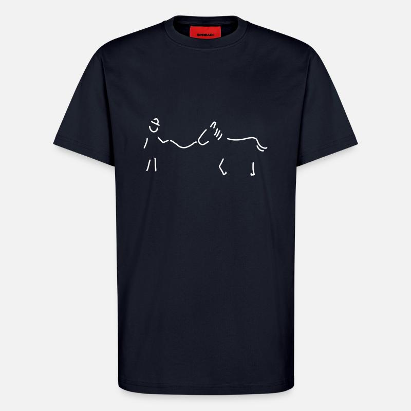 pferdeflüsterer - T-Shirt - made by SPREAD - DARK NAVY