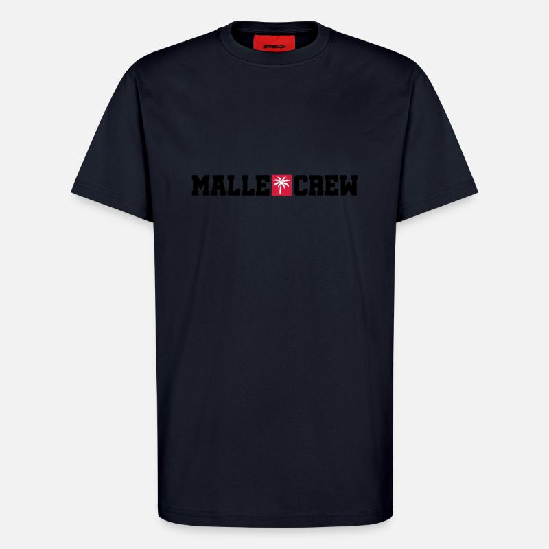 Malle Crew Mallorca - T-Shirt - made by SPREAD - DARK NAVY