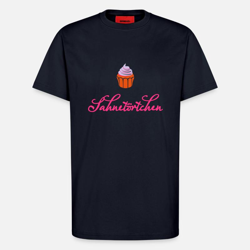 Sahnetörtchen - T-Shirt - made by SPREAD - DARK NAVY