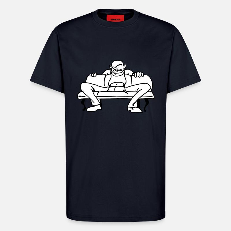 Arschloch - T-Shirt - made by SPREAD - DARK NAVY