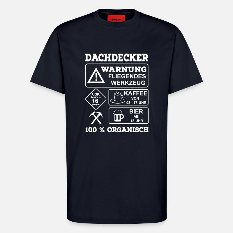 Dachdecker - T-Shirt - made by SPREAD - DARK NAVY