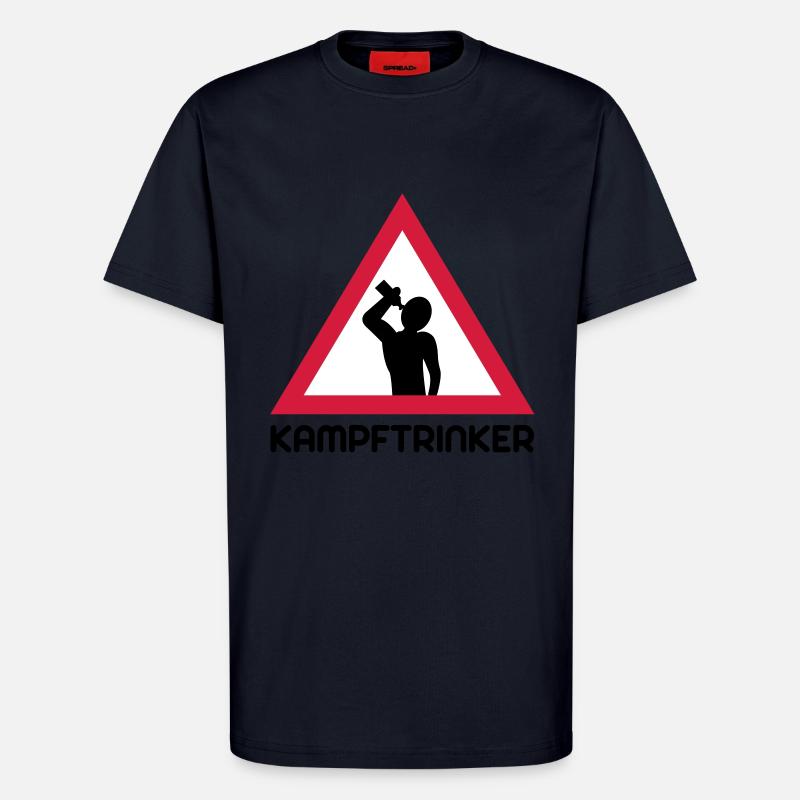 Kampftrinker - T-Shirt - made by SPREAD - DARK NAVY