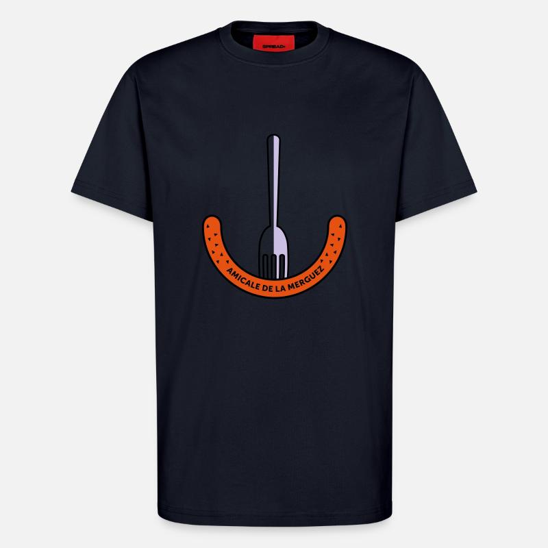 Amicale de la Merguez - T-Shirt - made by SPREAD - DARK NAVY
