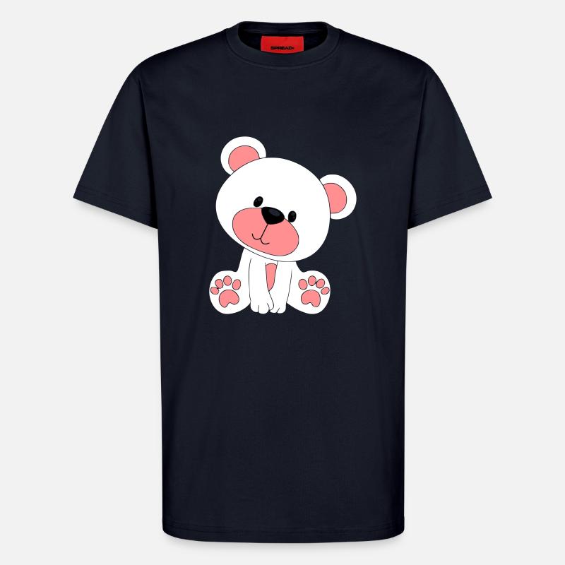 Teddybär - T-Shirt - made by SPREAD - DARK NAVY