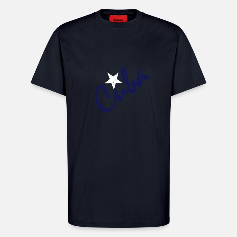 cuba_vec_2 de - T-Shirt - made by SPREAD - DARK NAVY
