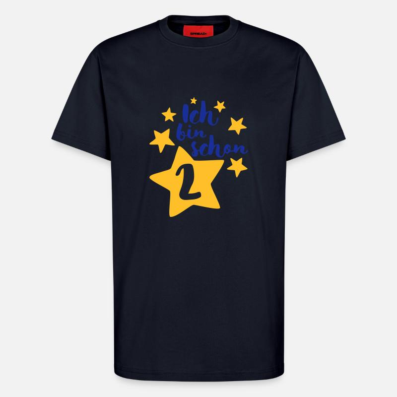 Ich bin schon Zwei! - T-Shirt - made by SPREAD - DARK NAVY