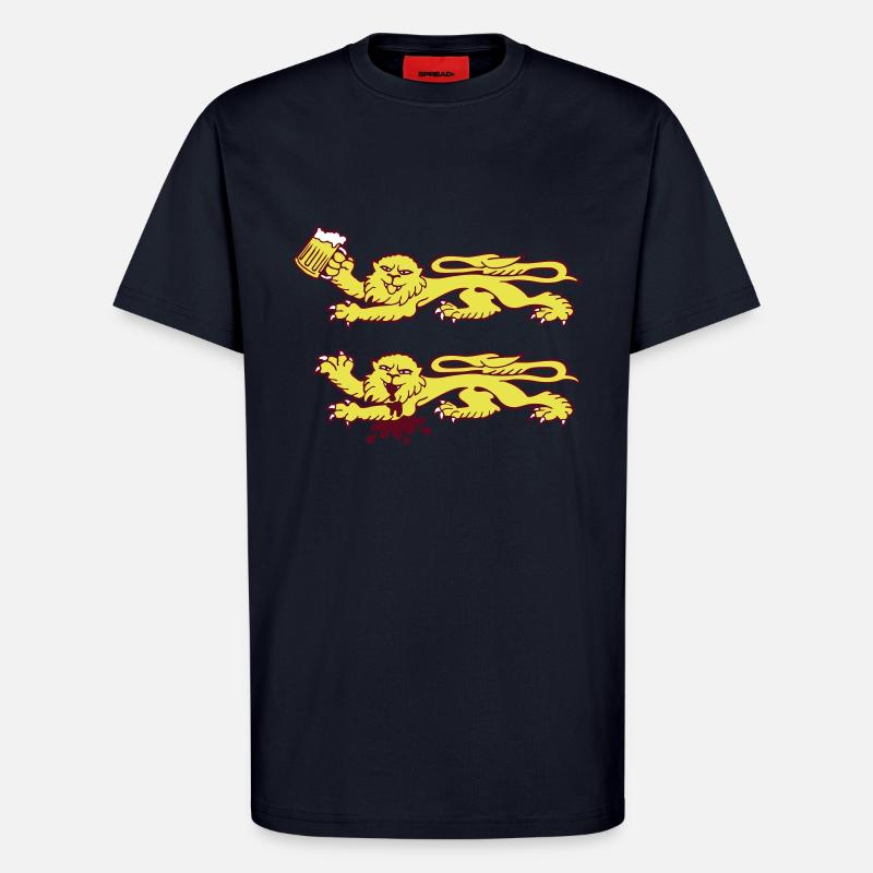 blockedTitle - T-Shirt - made by SPREAD - DARK NAVY