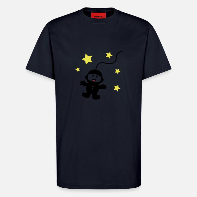 astronaut2 - T-Shirt - made by SPREAD - DARK NAVY