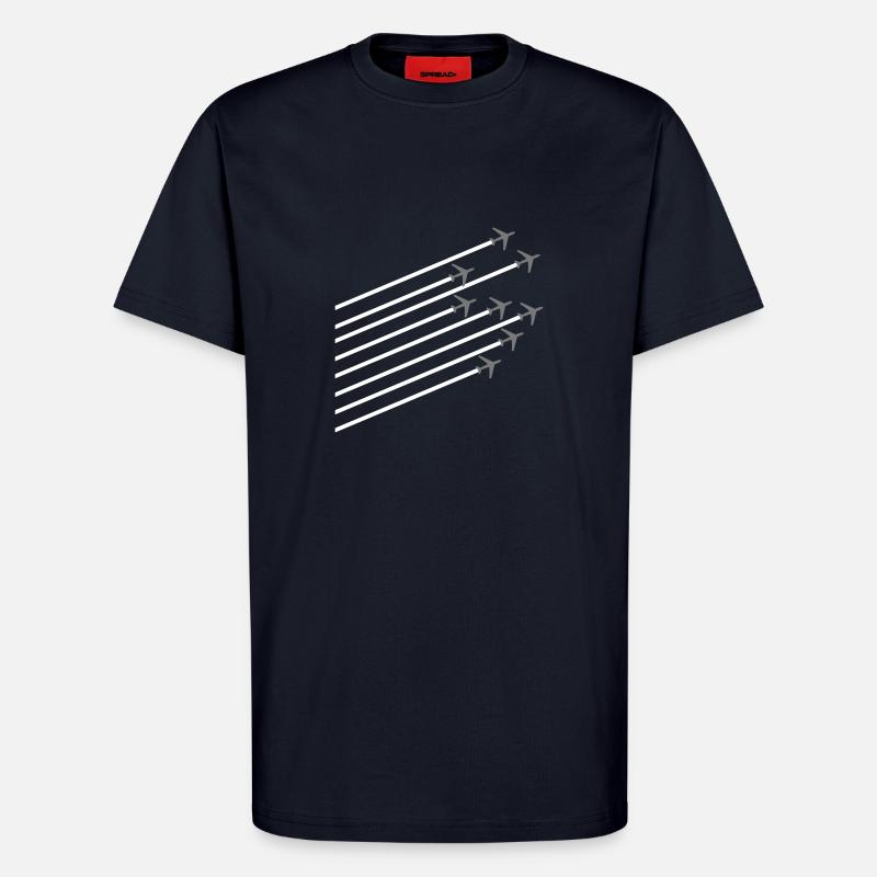 Flugzeug - T-Shirt - made by SPREAD - DARK NAVY