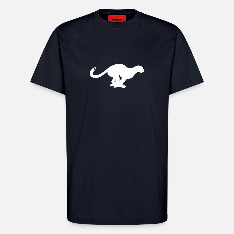 Gepard - T-Shirt - made by SPREAD - DARK NAVY