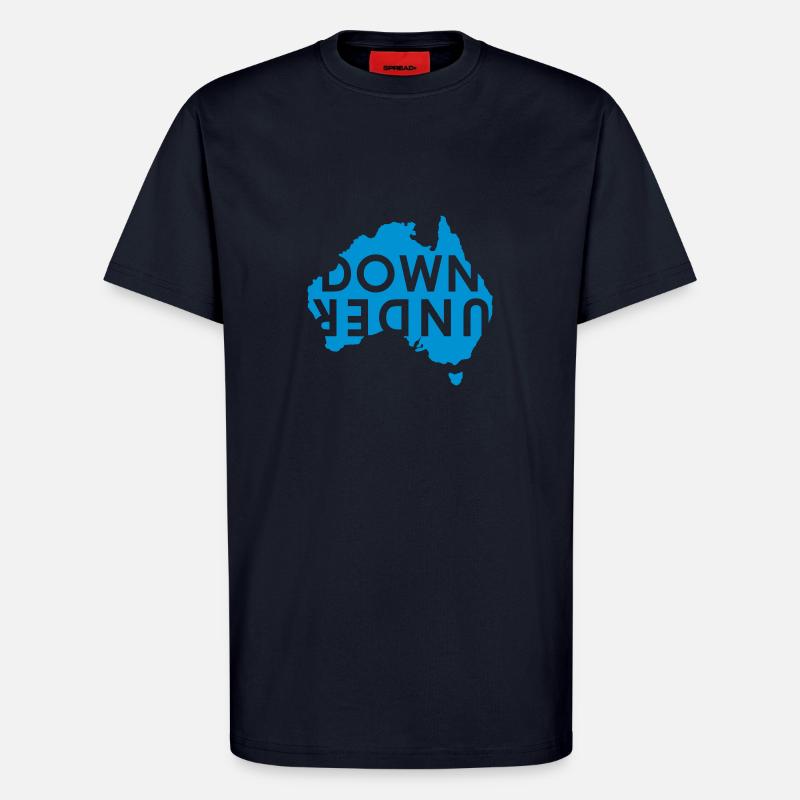australia Down Under Landmark Australien - T-Shirt - made by SPREAD - DARK NAVY
