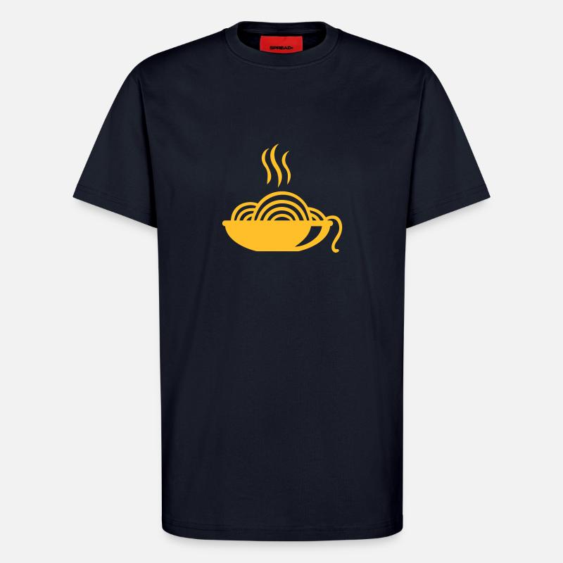 Nudeln - T-Shirt - made by SPREAD - DARK NAVY