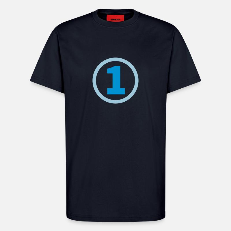 Nummer eins - T-Shirt - made by SPREAD - DARK NAVY