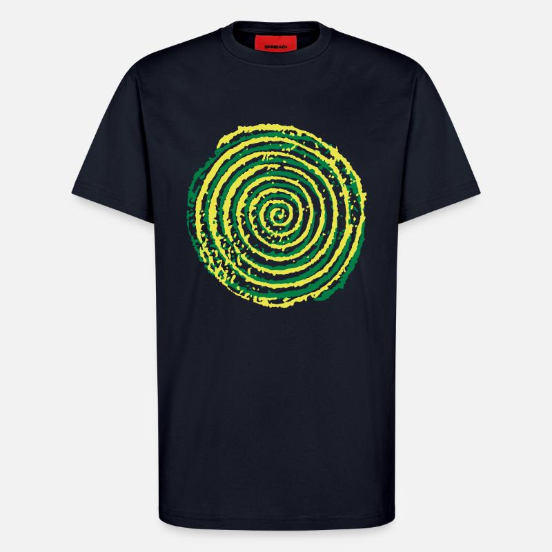 Spirale - T-Shirt - made by SPREAD - DARK NAVY