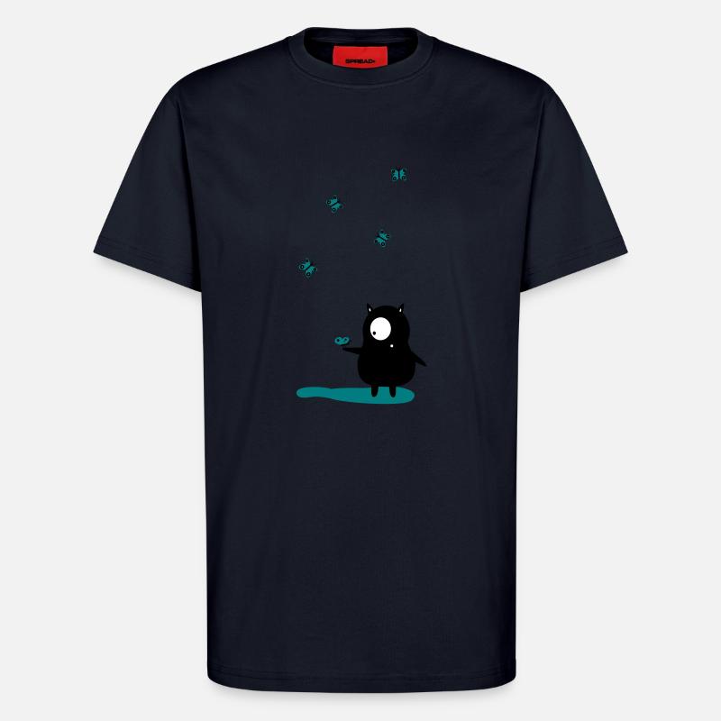 schmetterlinge - T-Shirt - made by SPREAD - DARK NAVY