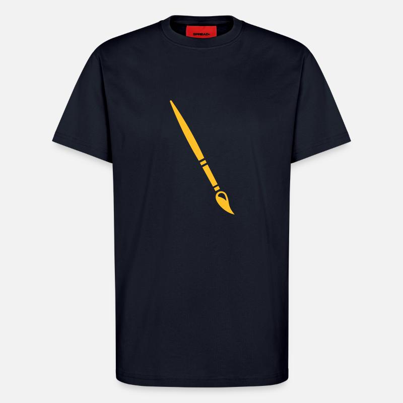 Paintbrush - T-Shirt - made by SPREAD - DARK NAVY