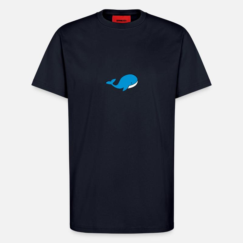 Wale - T-Shirt - made by SPREAD - DARK NAVY
