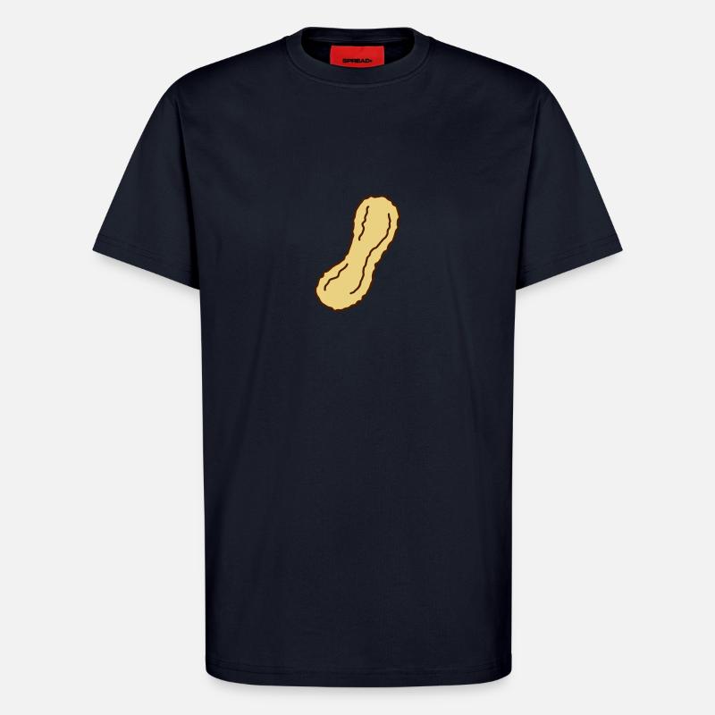 Peanut - T-Shirt - made by SPREAD - DARK NAVY