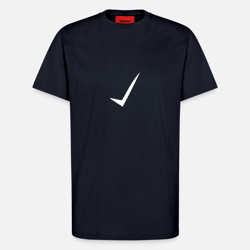 Hacken,Abhacken Zeichen,abgehackt,abhacken - T-Shirt - made by SPREAD - DARK NAVY