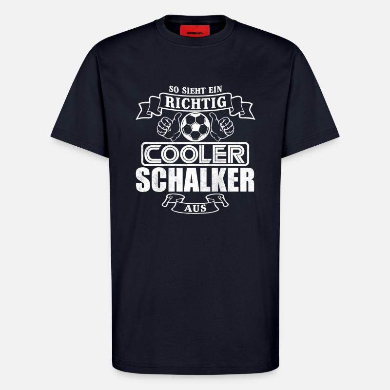 Cooler Schalker - T-Shirt - made by SPREAD - DARK NAVY