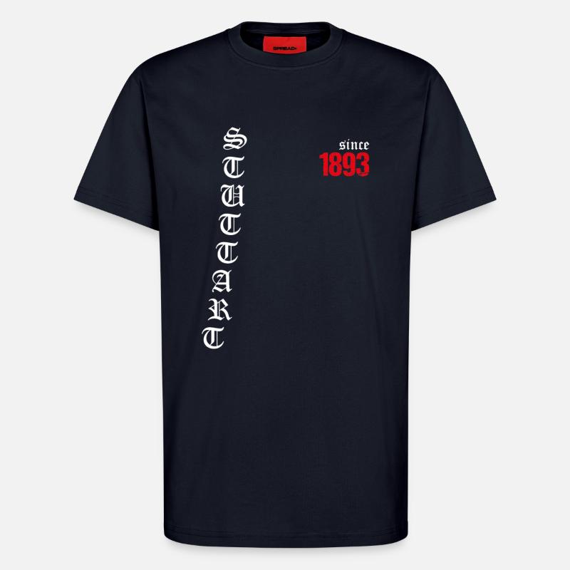 Stuttgart since 1893 - T-Shirt - made by SPREAD - DARK NAVY