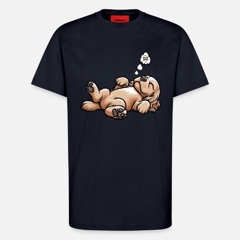 Cocker Spaniel Cockerhund Cocker Spaniel Besitzer - T-Shirt - made by SPREAD - DARK NAVY