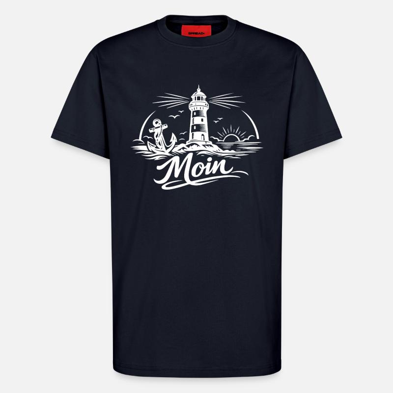 Moin - T-Shirt - made by SPREAD - DARK NAVY