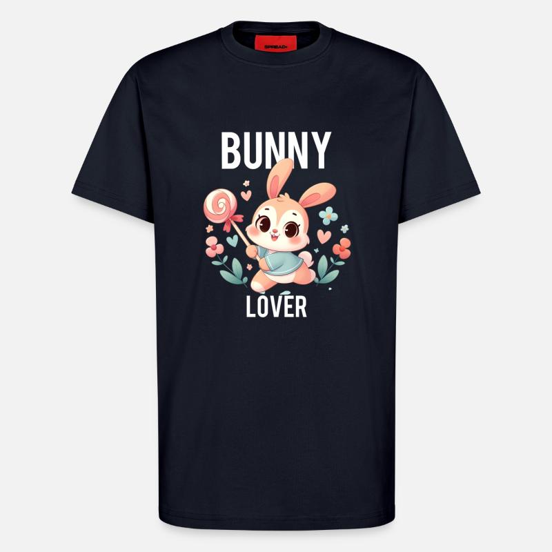 Hasen-Liebhaber - T-Shirt - made by SPREAD - DARK NAVY