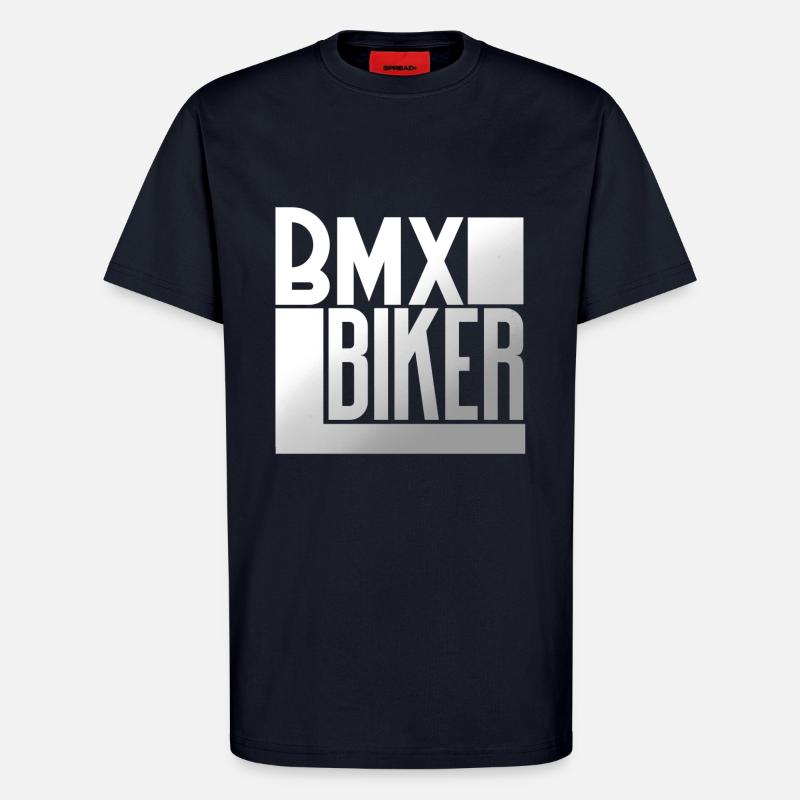 BMX - T-Shirt - made by SPREAD - DARK NAVY