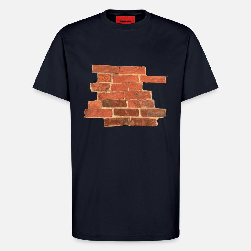 Mauern - T-Shirt - made by SPREAD - DARK NAVY