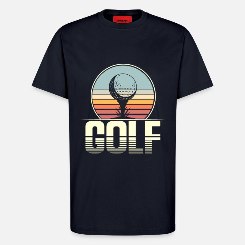 Golf Golfer - T-Shirt - made by SPREAD - DARK NAVY