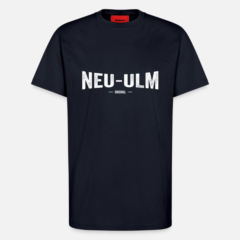 Neu-Ulm Original - T-Shirt - made by SPREAD - DARK NAVY