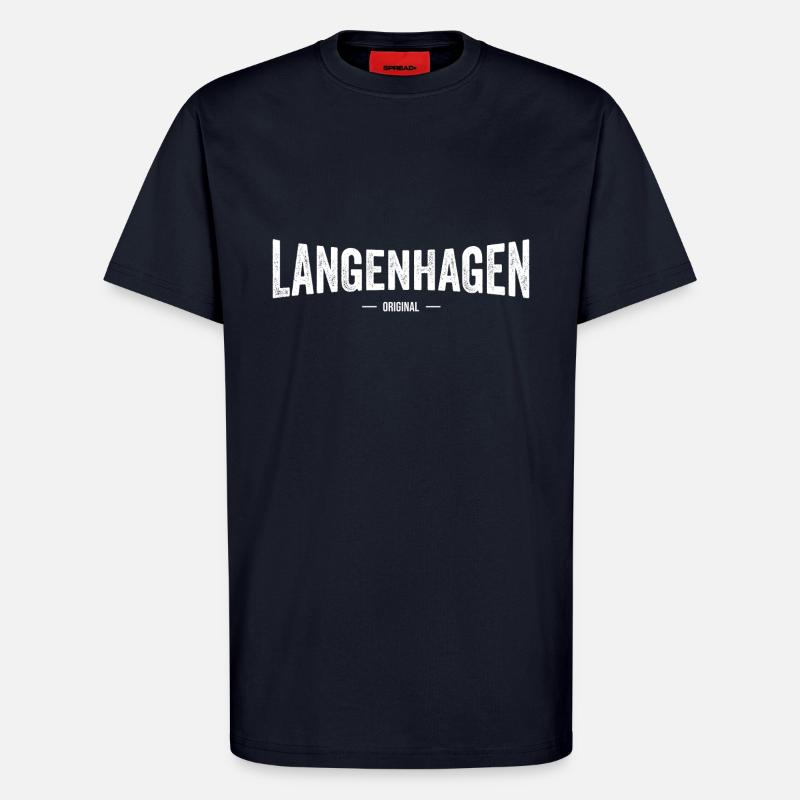 Langenhagen Original - T-Shirt - made by SPREAD - DARK NAVY