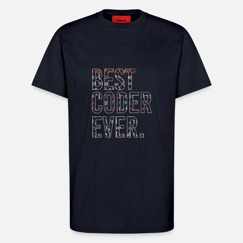 Best programmer code coder - T-Shirt - made by SPREAD - DARK NAVY