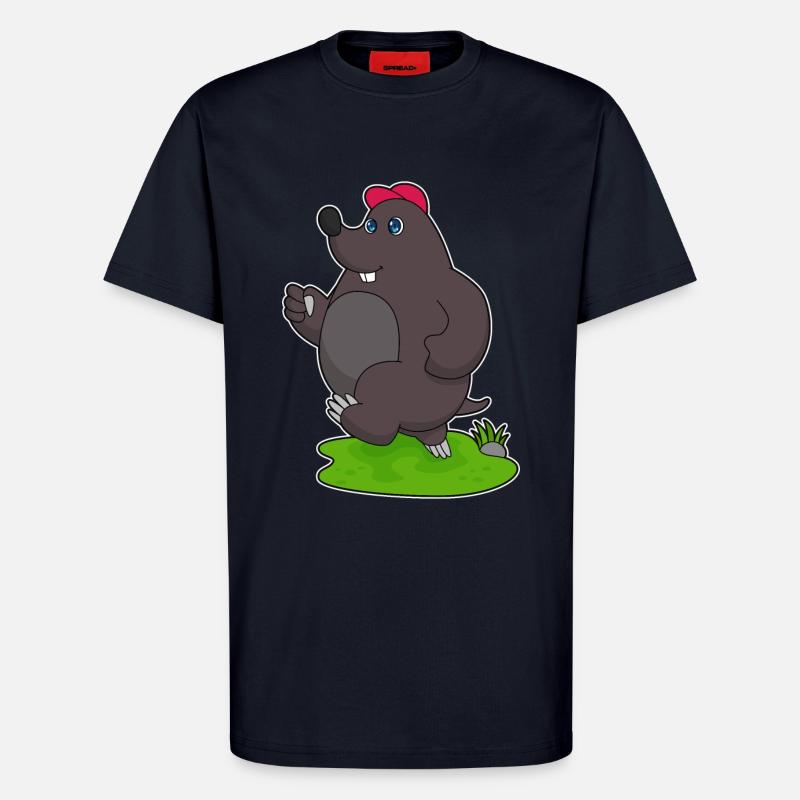 Mole Jogger Jogging - T-shirt bio décontracté fabriqué en UE - DARK NAVY