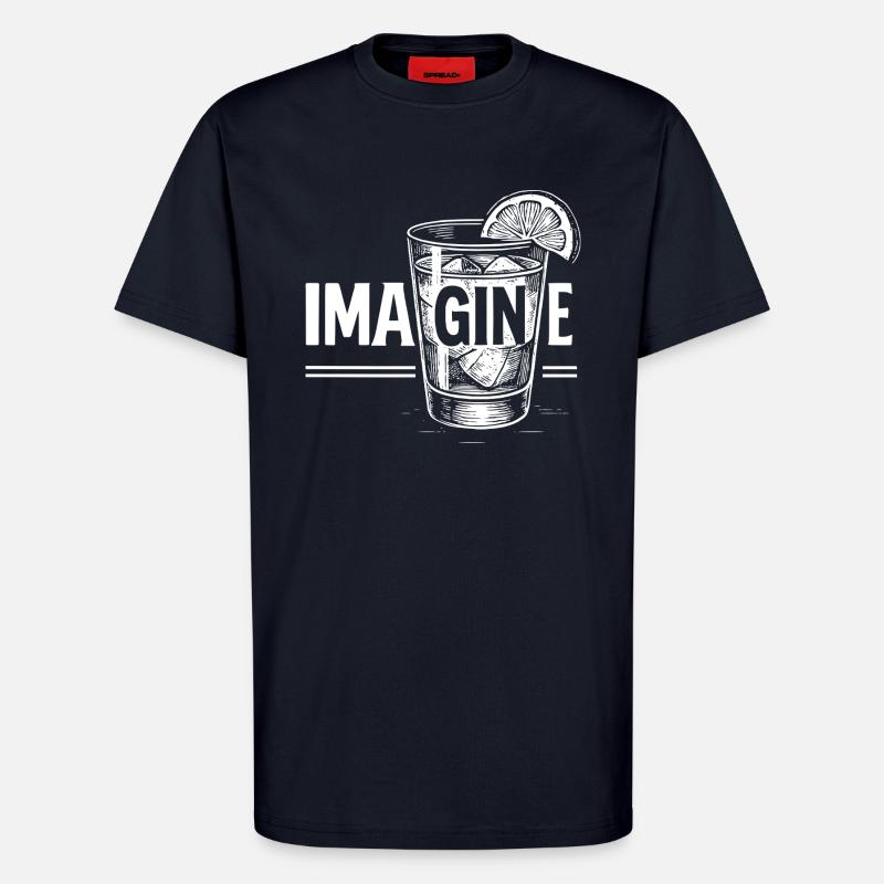 Imagine: Perfekte Geschenkidee! - T-Shirt - made by SPREAD - DARK NAVY
