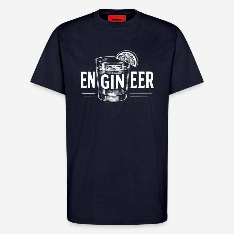 Engineer: Perfekte Geschenkidee für Ingenieure - T-Shirt - made by SPREAD - DARK NAVY