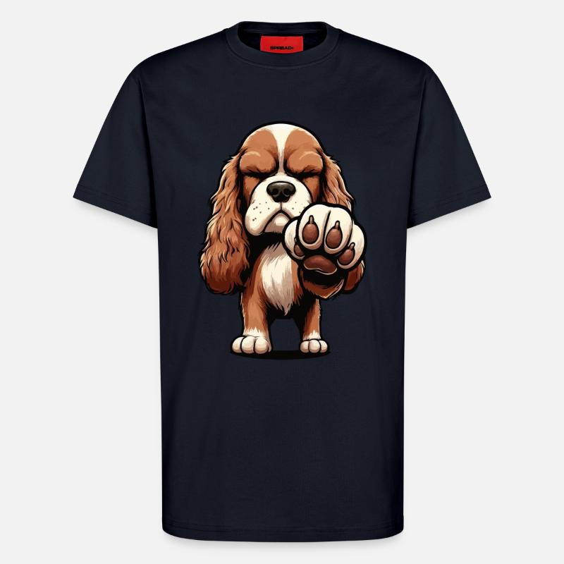 Cocker Spaniel Cockerhund Cocker Spaniel Besitzer - T-Shirt - made by SPREAD - DARK NAVY