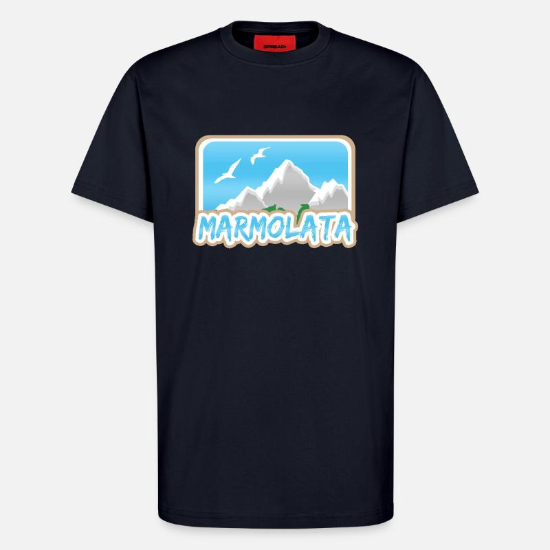Marmolada comme Marmolada - T-shirt bio décontracté fabriqué en UE - DARK NAVY