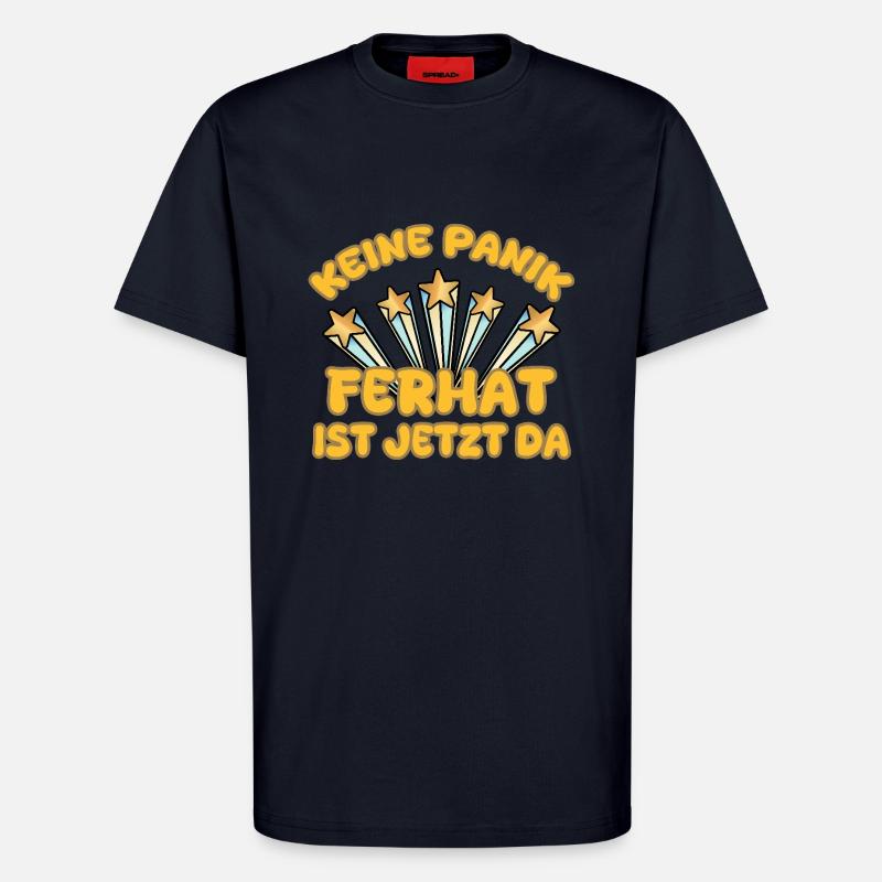 First name Ferhat - T-Shirt - made by SPREAD - DARK NAVY