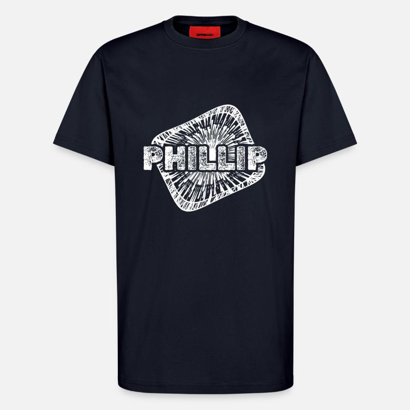 Phillip als Geburt - T-Shirt - made by SPREAD - DARK NAVY