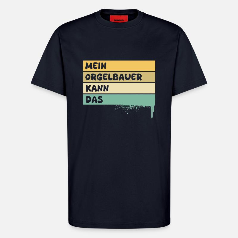 Beruf Orgelbauer - T-Shirt - made by SPREAD - DARK NAVY