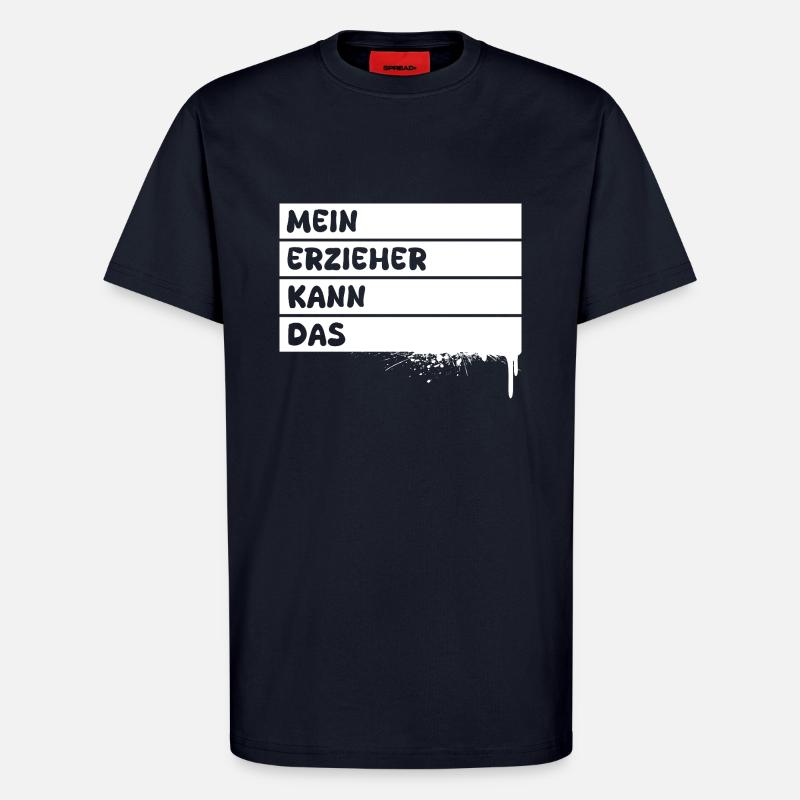 Beruf Erzieher - T-Shirt - made by SPREAD - DARK NAVY